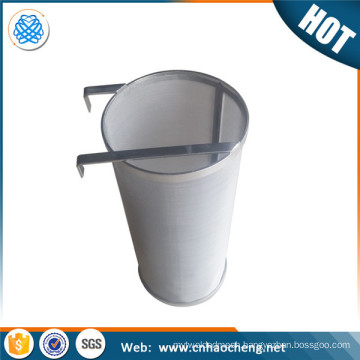 Beer Brewing 304 Stainless Steel Wire Mesh Bucket Strainer